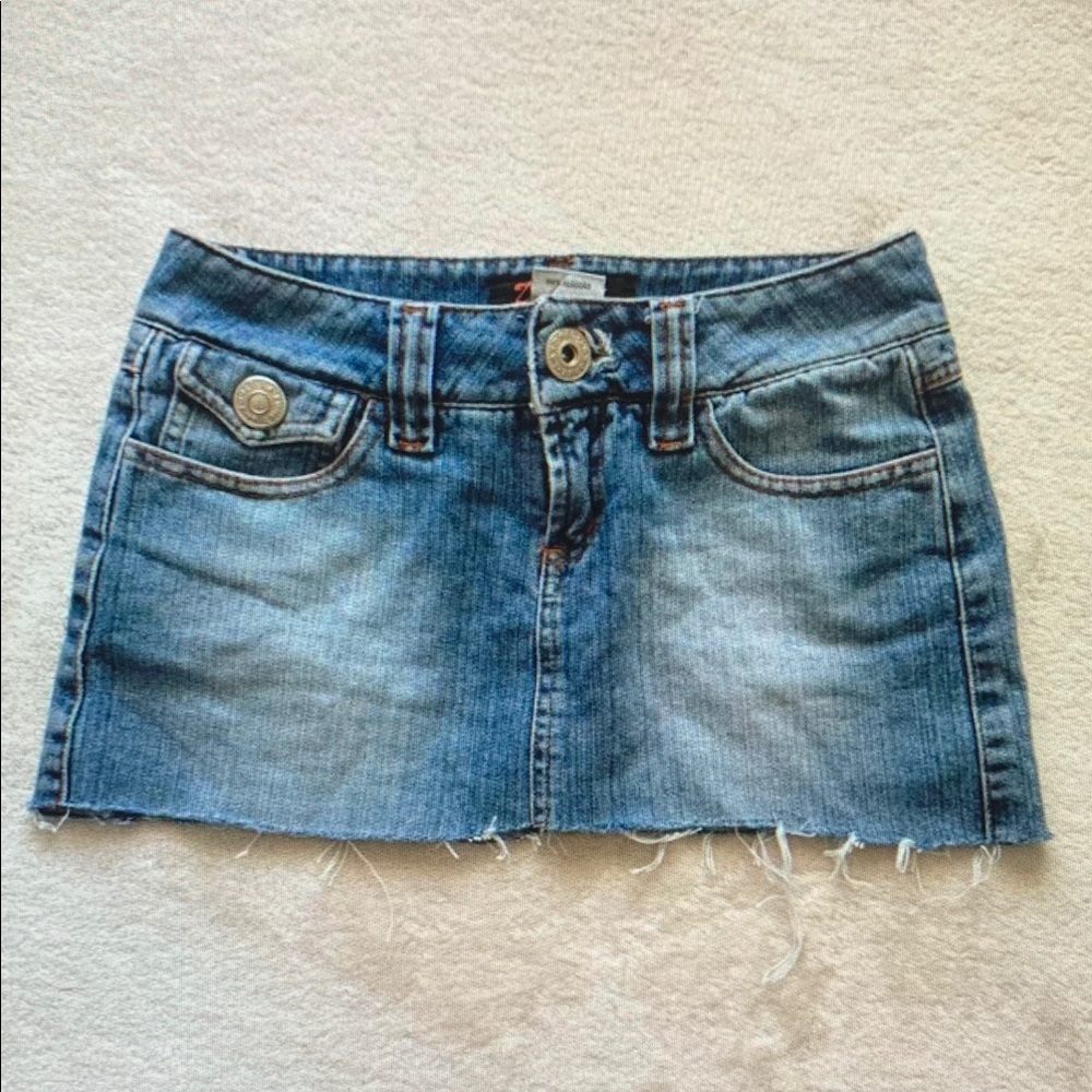 Multicolored Mini Skirt Casual Night Out